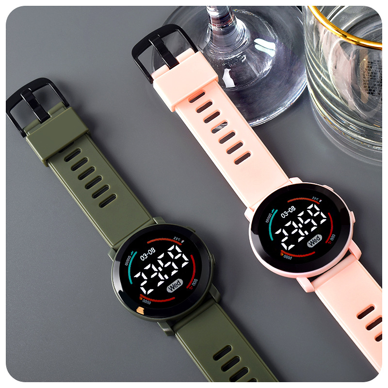 Smartwatch Watches For Girls - LED Digital Kids Watches Luminous Sport
