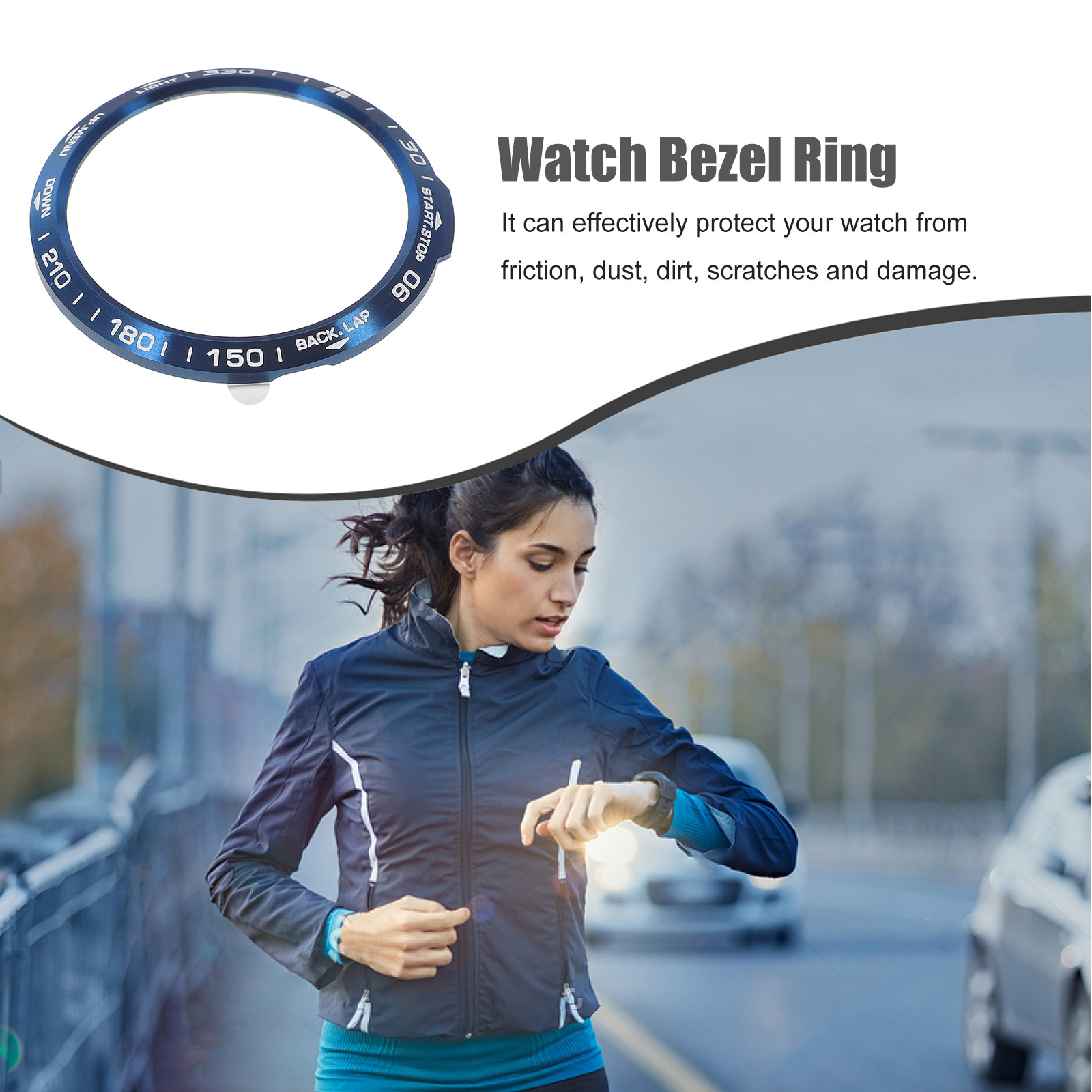 1Pcs Metal Watch Bezel Ring St - Kids Watches Not Smartwatch recension och pris