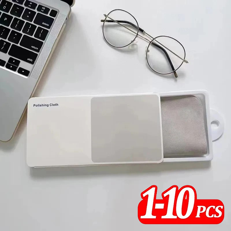 1-10pcs Universal Screen Clean - Watch Polishing Cloth recension och pris