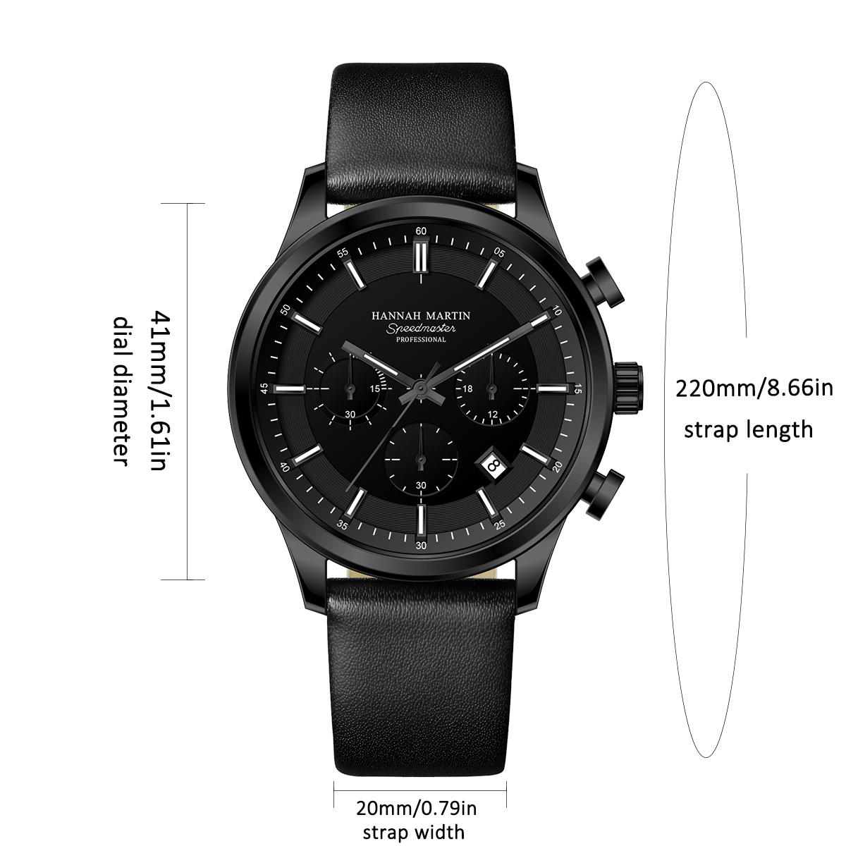 Hannah Martin Men Gift Box Men - Anti-Magnetic Watch recension och pris
