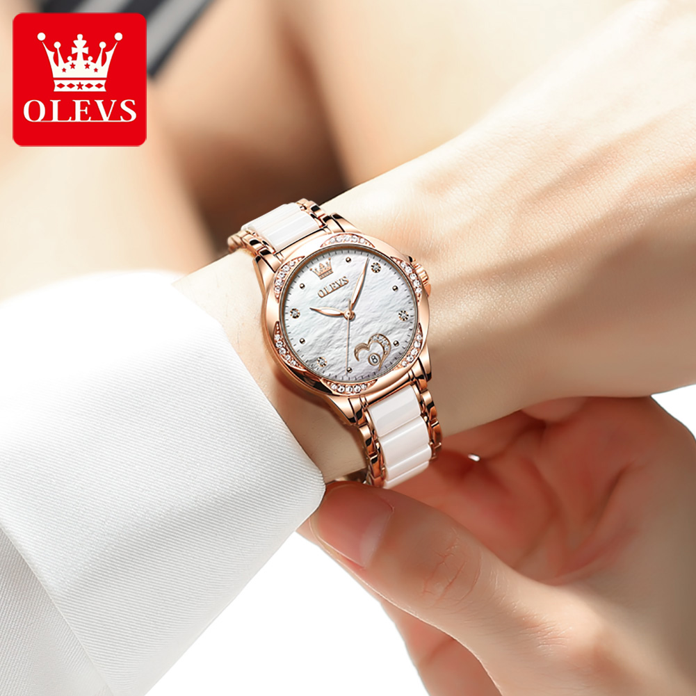 OLEVS 6631 Elegant Women's Wat - Anti-Magnetic Watch recension och pris