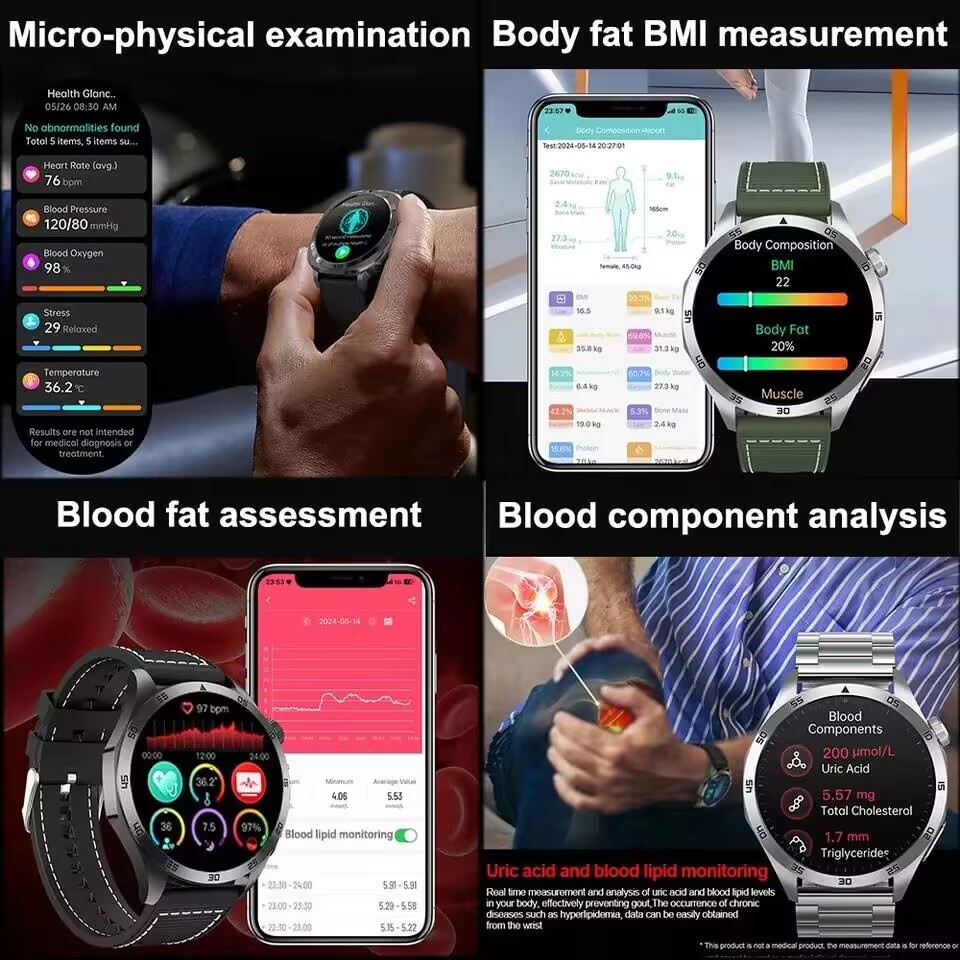 2026 New ECG+PPG Smart Watch M - Smartwatch Professional Watches For Men recension och pris