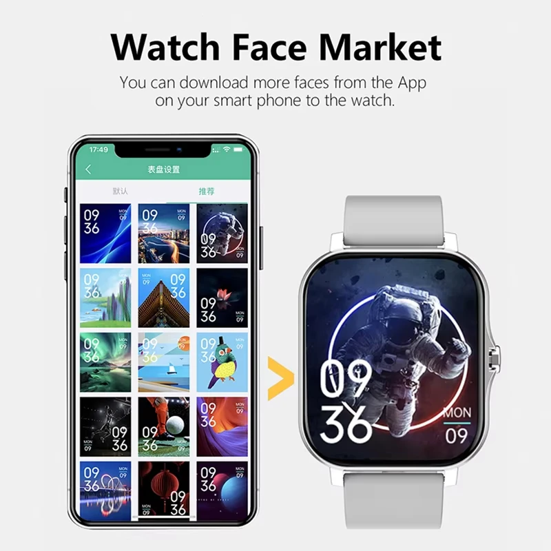 Lenovo 1.83 Waterproof Sport S - Smartwatch Health Watches For Women recension och pris