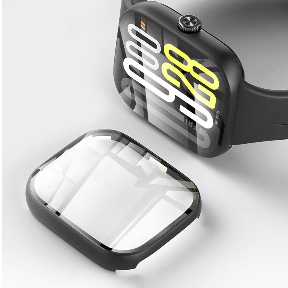 Tempered Glass+Case For Xiaomi - Smartwatch Redmi Watches recension och pris