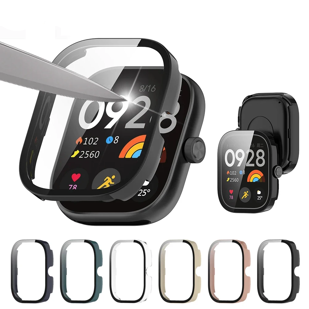 Tempered Glass+Case For Xiaomi - Smartwatch Redmi Watches recension och pris
