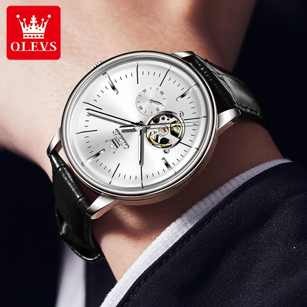 OLEVS 6708 Fashion Men's Watch - Anti-Magnetic Watch recension och pris
