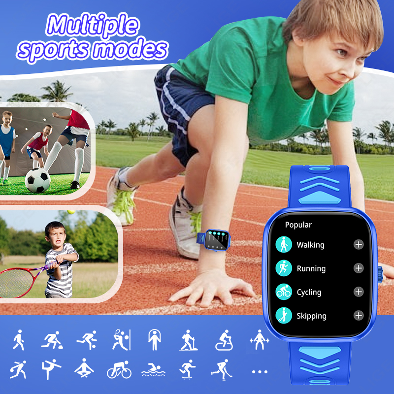 LIGE New Kids Smart Watch Teen - Smartwatch Digital Watches For Boys recension och pris