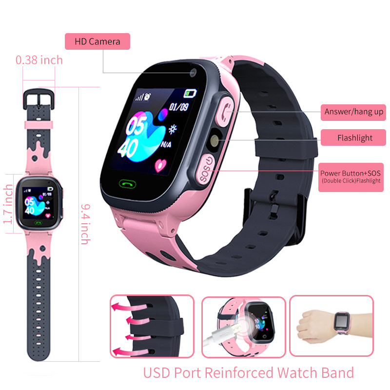Kids Smart Watch Waterproof Sm - Smartwatch Digital Watches For Boys recension och pris