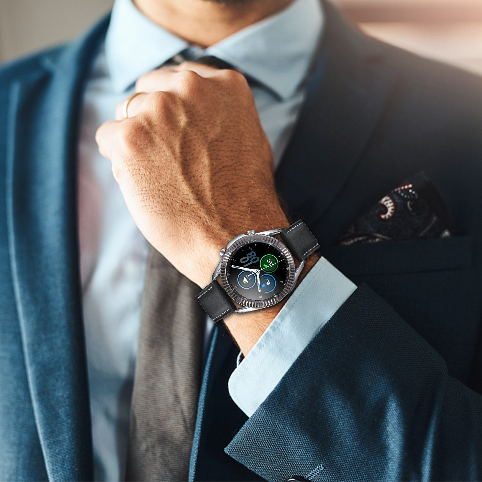 1Pcs Modern Wave Texture Watch - Kids Watches Not Smartwatch recension och pris