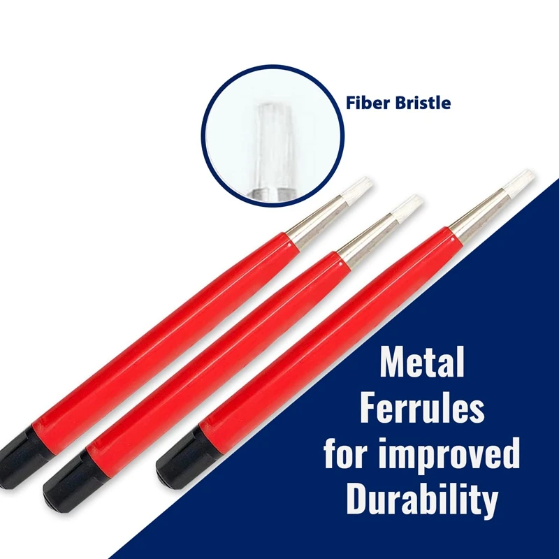 3Pcs Fiberglass Scratch Brush  - Watch Polishing Cloth recension och pris