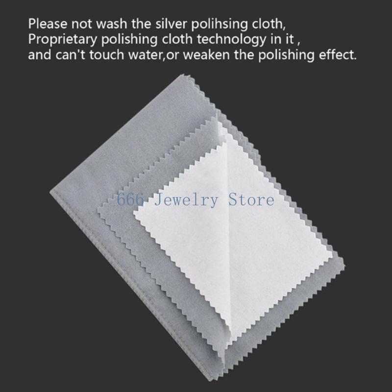 F2TD Silver Cleaning Cloth Dou - Watch Polishing Cloth recension och pris