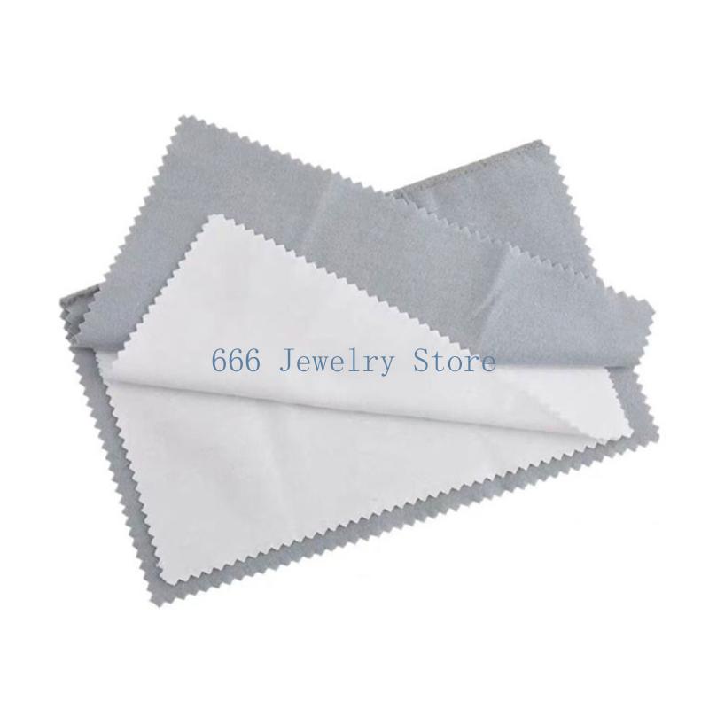 F2TD Silver Cleaning Cloth Dou - Watch Polishing Cloth recension och pris