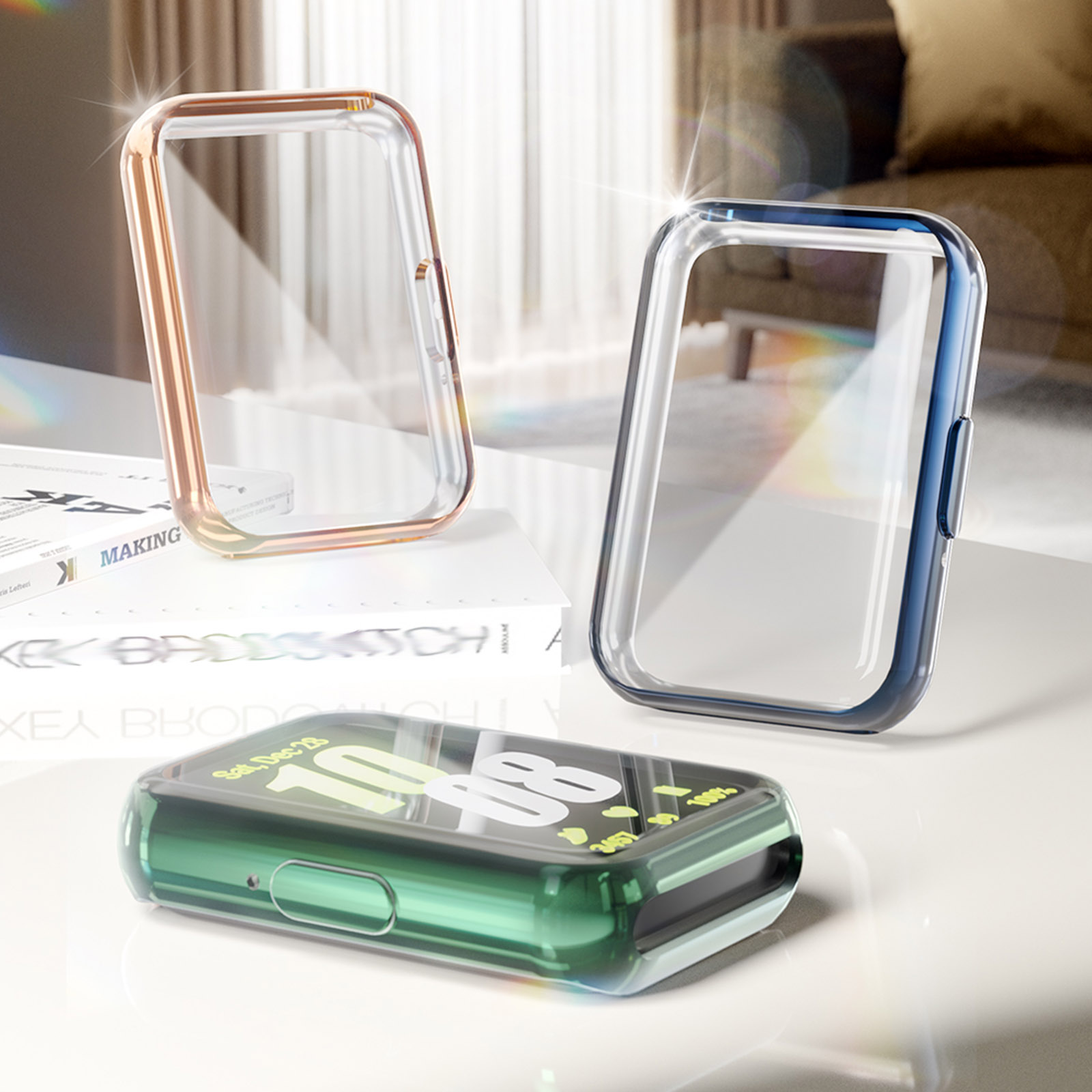 Cover for Samsung Galaxy Fit 3 - Smartwatch Samsung Watches For Women recension och pris