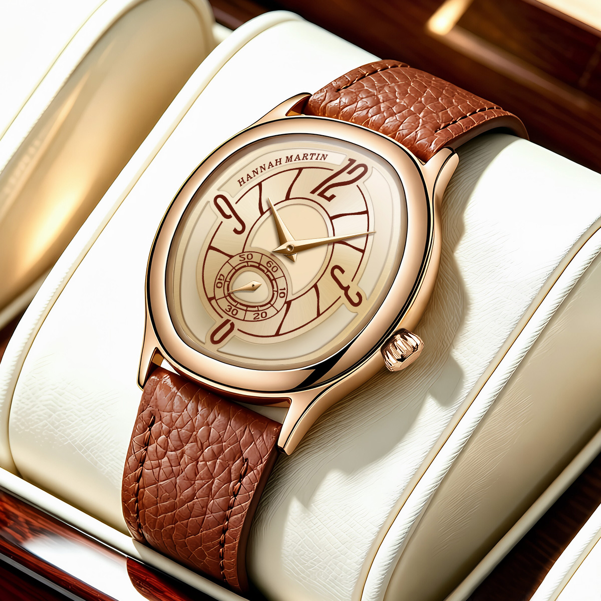 HANNAH MARTIN Watch Fashion Le - Anti-Magnetic Watch recension och pris