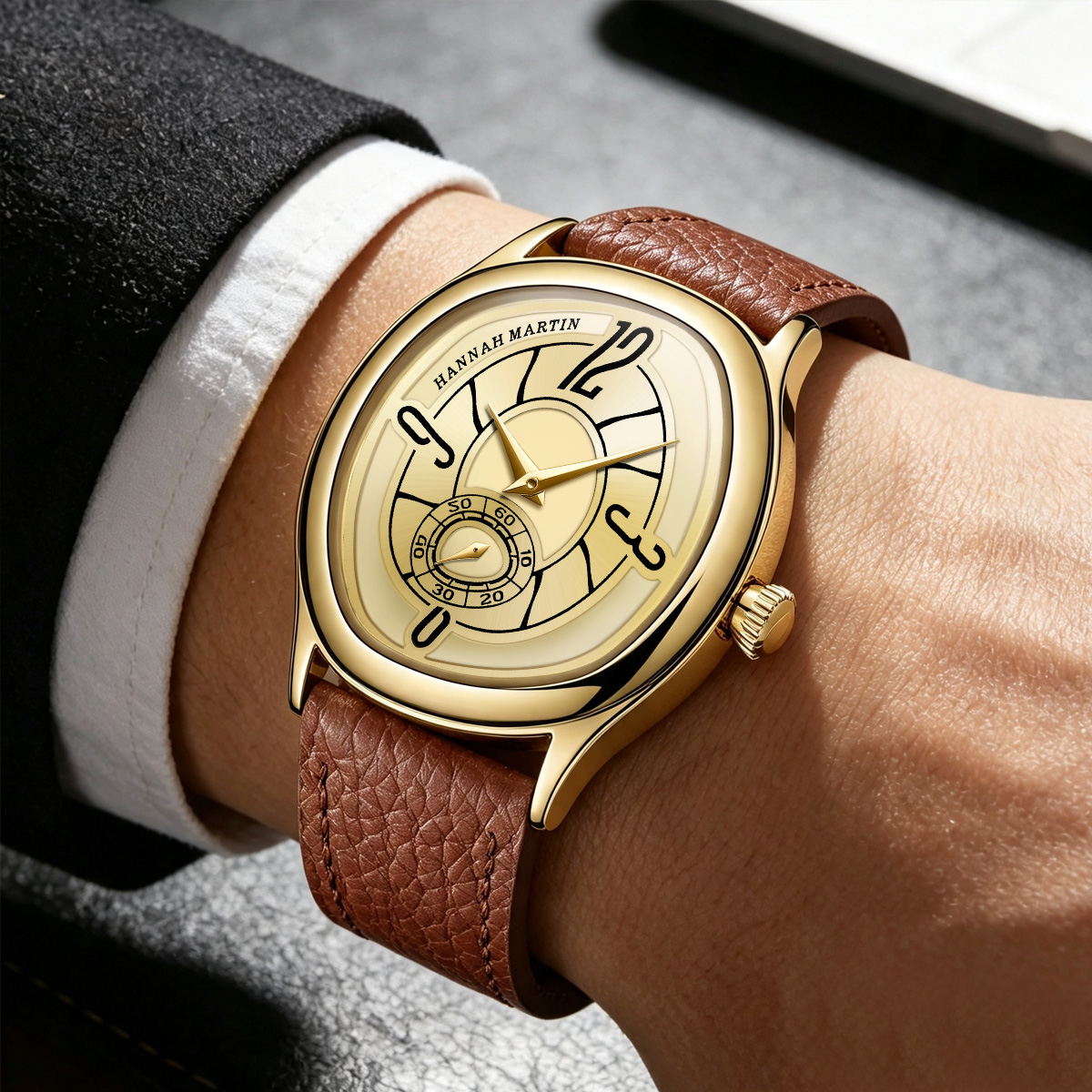 HANNAH MARTIN Watch Fashion Le - Anti-Magnetic Watch recension och pris