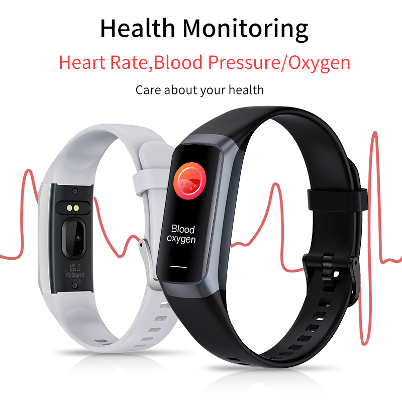 LIGE 1.1 Inch Amoled Heart Rat - Smartwatch Health Watches For Women recension och pris