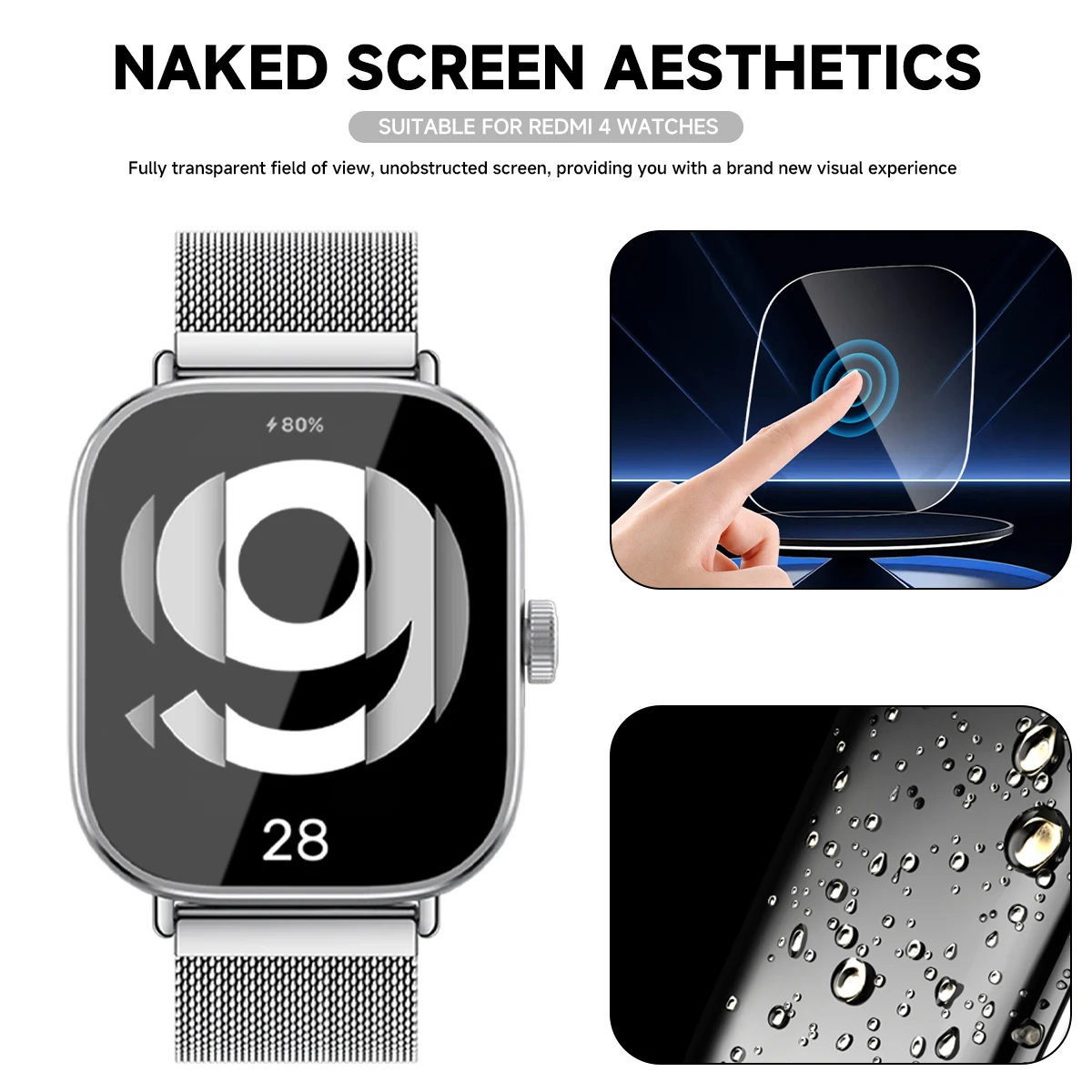 Tempered Glass for Xiaomi Redm - Smartwatch Redmi Watches recension och pris