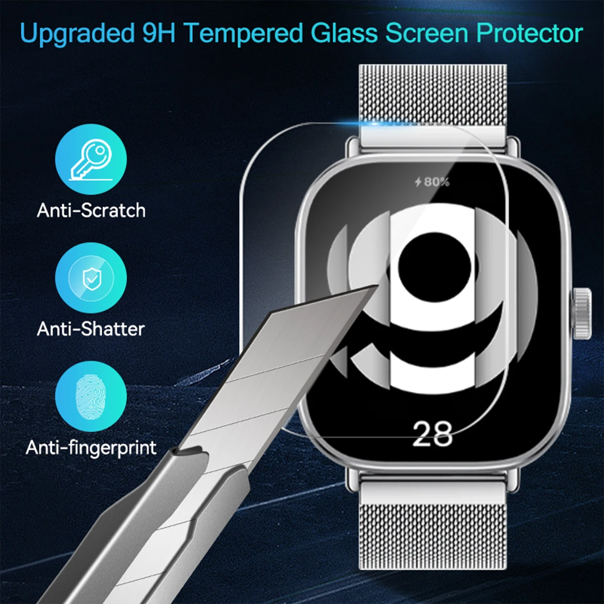Tempered Glass for Xiaomi Redm - Smartwatch Redmi Watches recension och pris