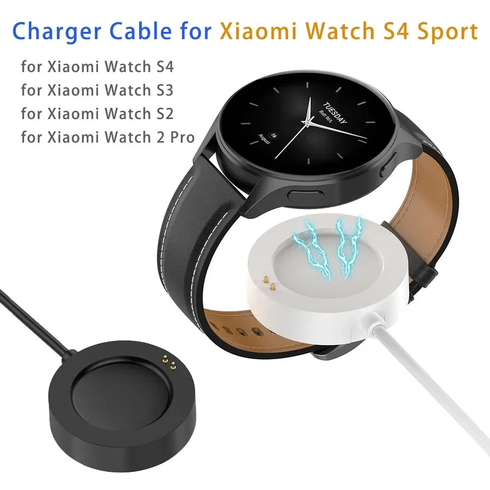 White Smartwatch Charging Cabl - Watch Smartwatch Android recension och pris