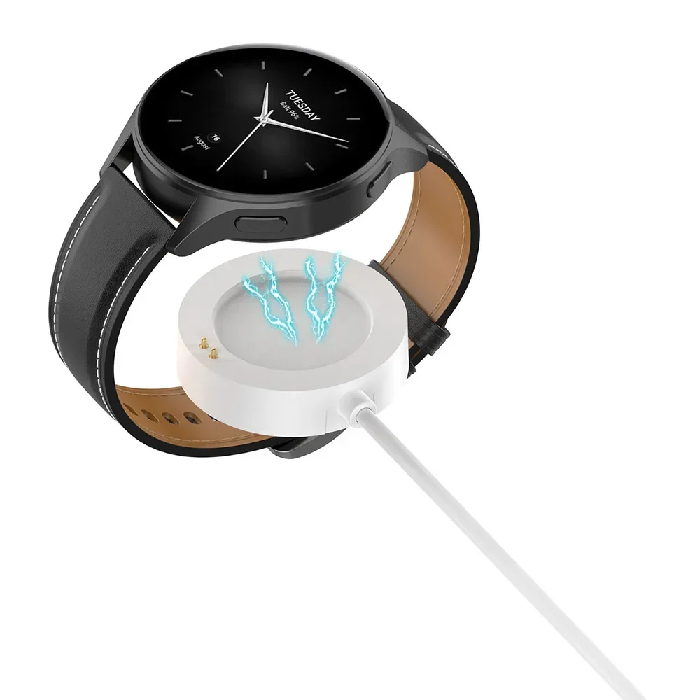 White Smartwatch Charging Cabl - Watch Smartwatch Android recension och pris