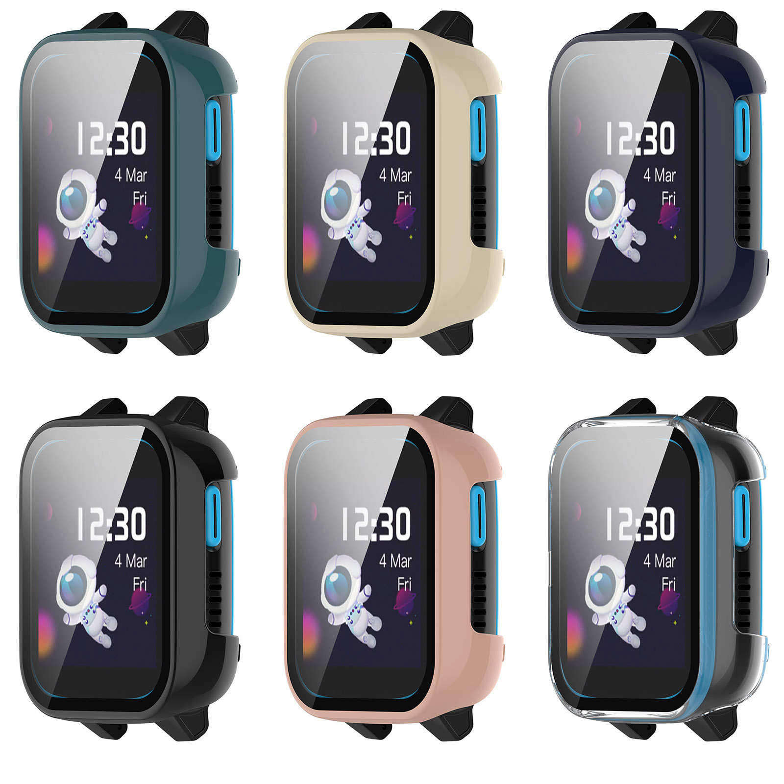 Hard Edge Shell Glass Screen P - Smartwatch Watches Kids recension och pris
