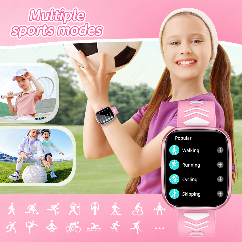 LIGE New 1.75 Inch Bluetooth C - Smartwatch Digital Watches For Boys recension och pris