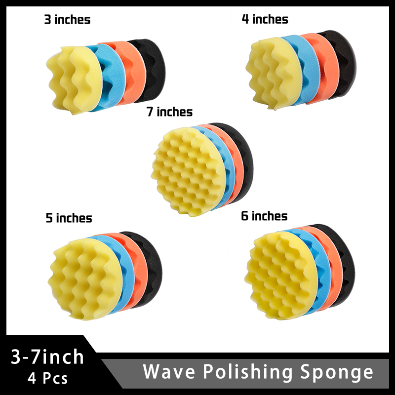 4 Pcs 3/4/5/6/7 Inch Buffing B - Watch Polishing Cloth recension och pris